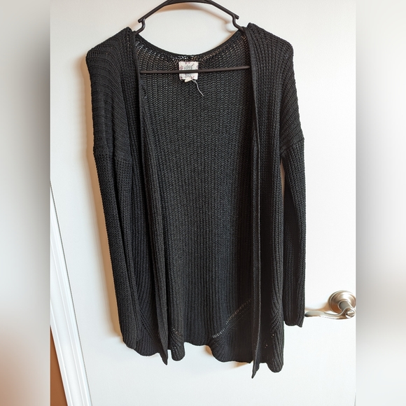 Hippie Rose Black Cardigan M - Picture 1 of 1